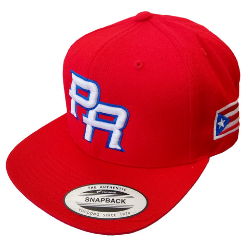 Puerto Rico Snapback  Red hats