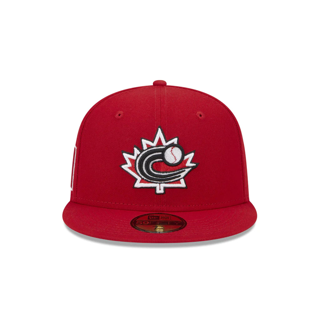 2023WorldBaseballClassic-CanadaNewEra59FIFTYFittedHat2