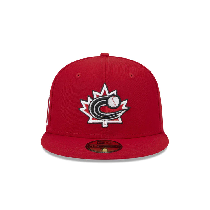 2023WorldBaseballClassic-CanadaNewEra59FIFTYFittedHat2