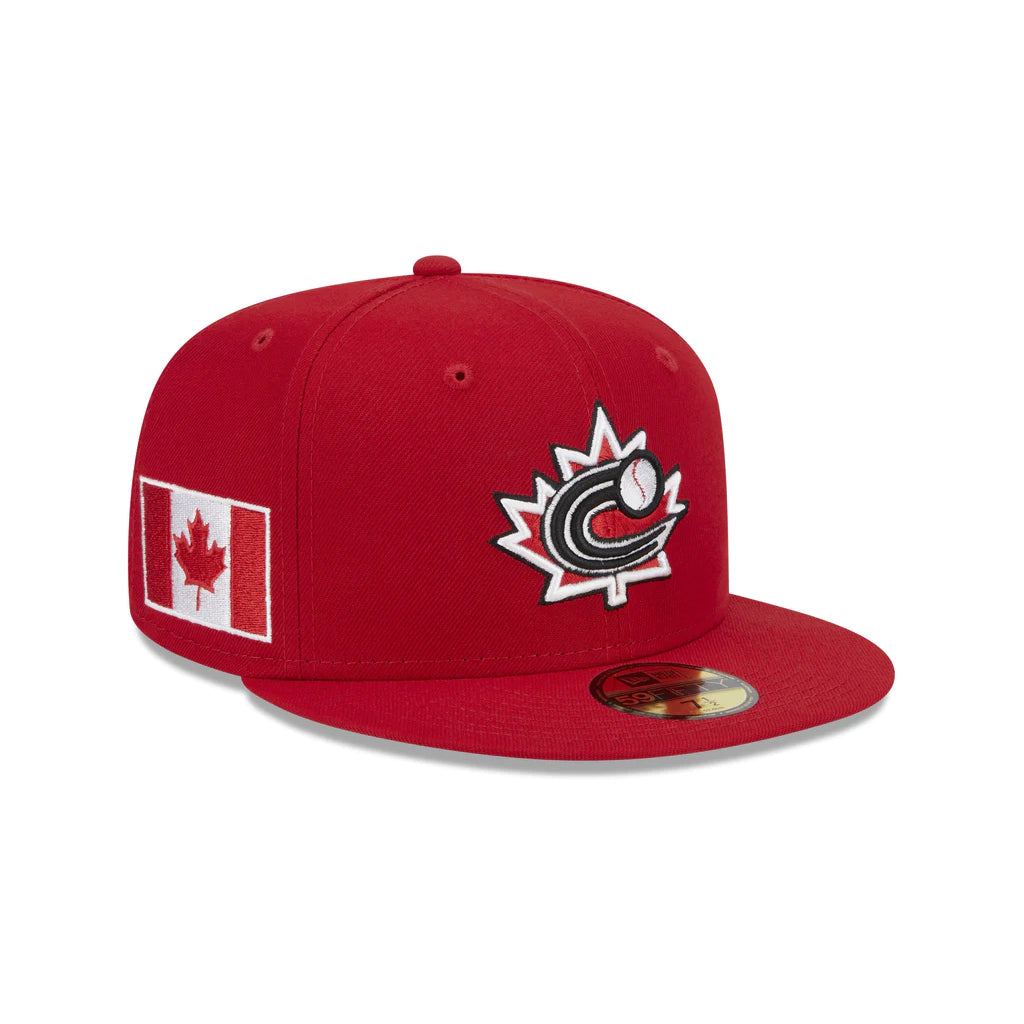 New Era 59FIFTY 2023 World Baseball Classic Canada Fitted Hat 7 5 8