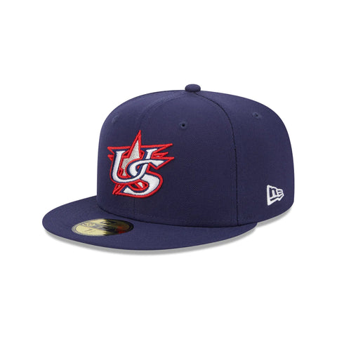 2023 World Baseball Classic - USA New Era 59FIFTY Fitted Hat – Peligro  Sports