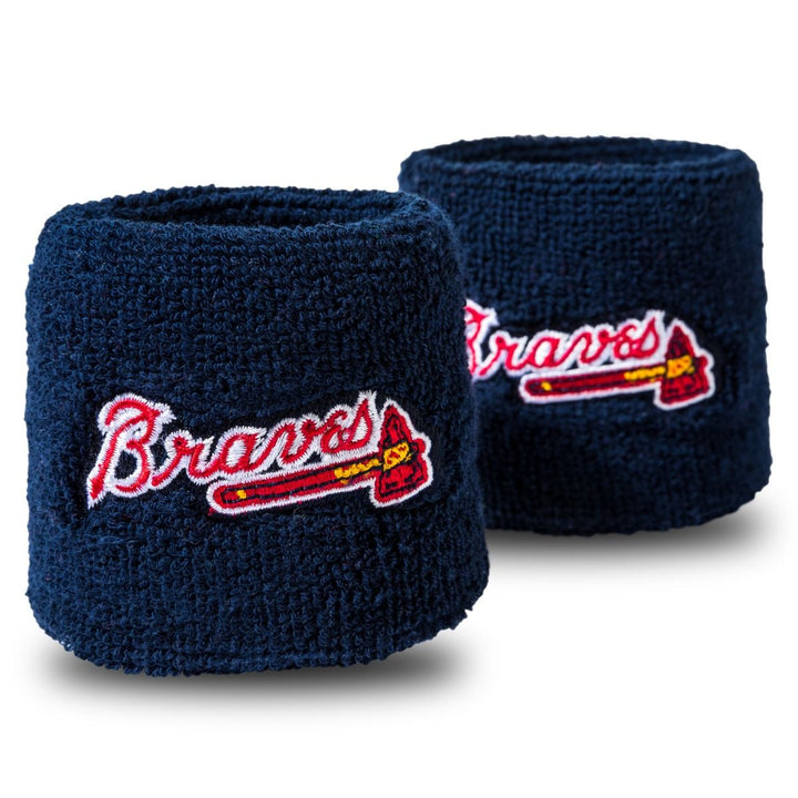 Franklin MLB 2.5" Wristbands – Official Team Logo Sweatbands