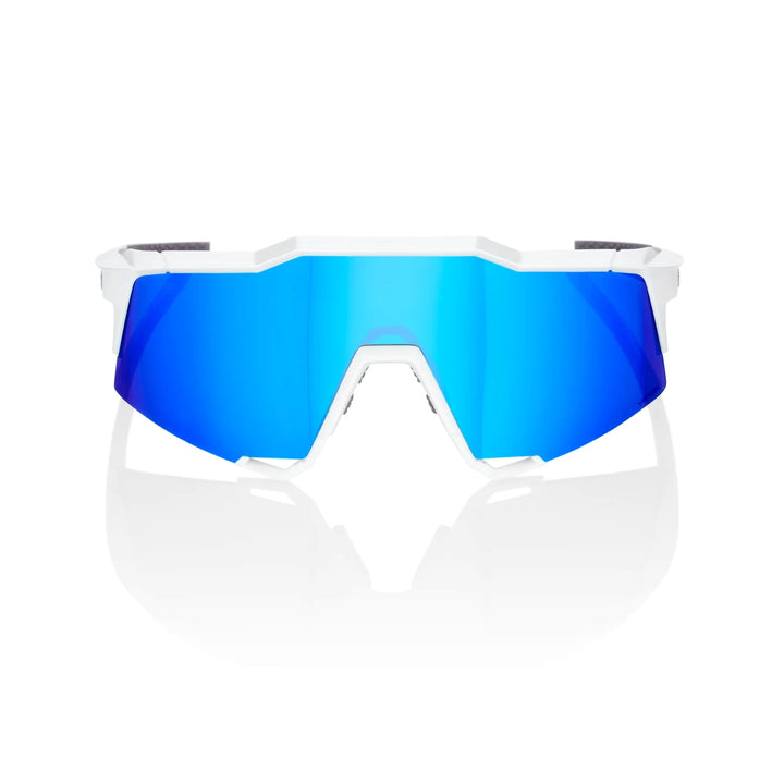 100% SPEEDCRAFT® Matte White HiPER® Blue Multilayer Mirror Lens 60007-00012