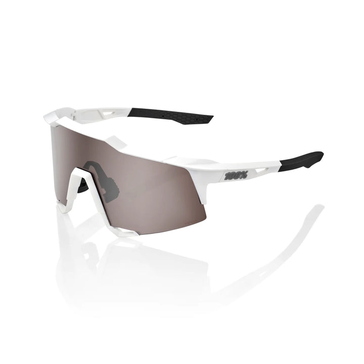 100% SPEEDCRAFT® Matte White HiPER® Silver Mirror Lens 60007-00006