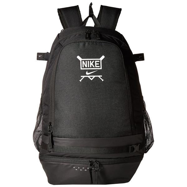 Nike Vapor Select Baseball Bat Backpack Black Peligro Sports