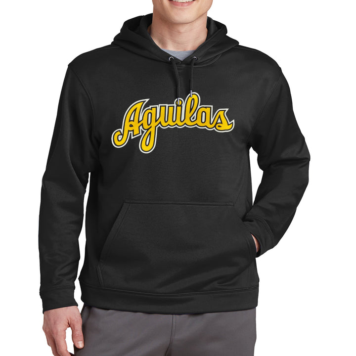 Aguilas Cibaeñas Black Fleece Hooded Pullover