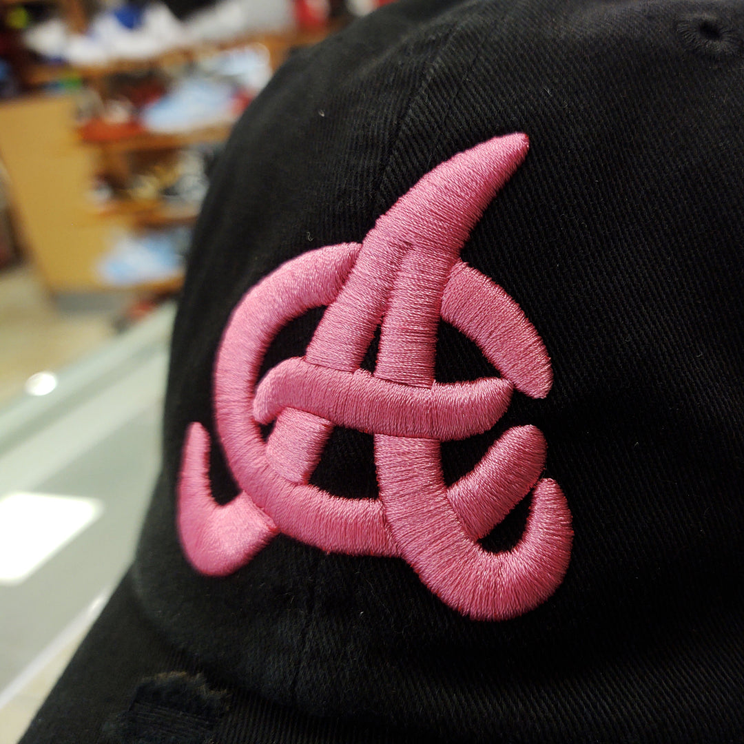 Aguilas Embroidered Vintage BlackPink Hat_3