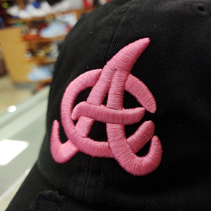 Aguilas Embroidered Vintage BlackPink Hat_3