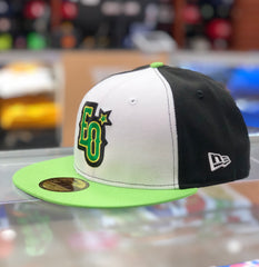 New Era Estrellas Orientales 59Fifty Black/White/Green Hats