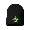 Estrellas Orientales Skully Beanie Black Hat