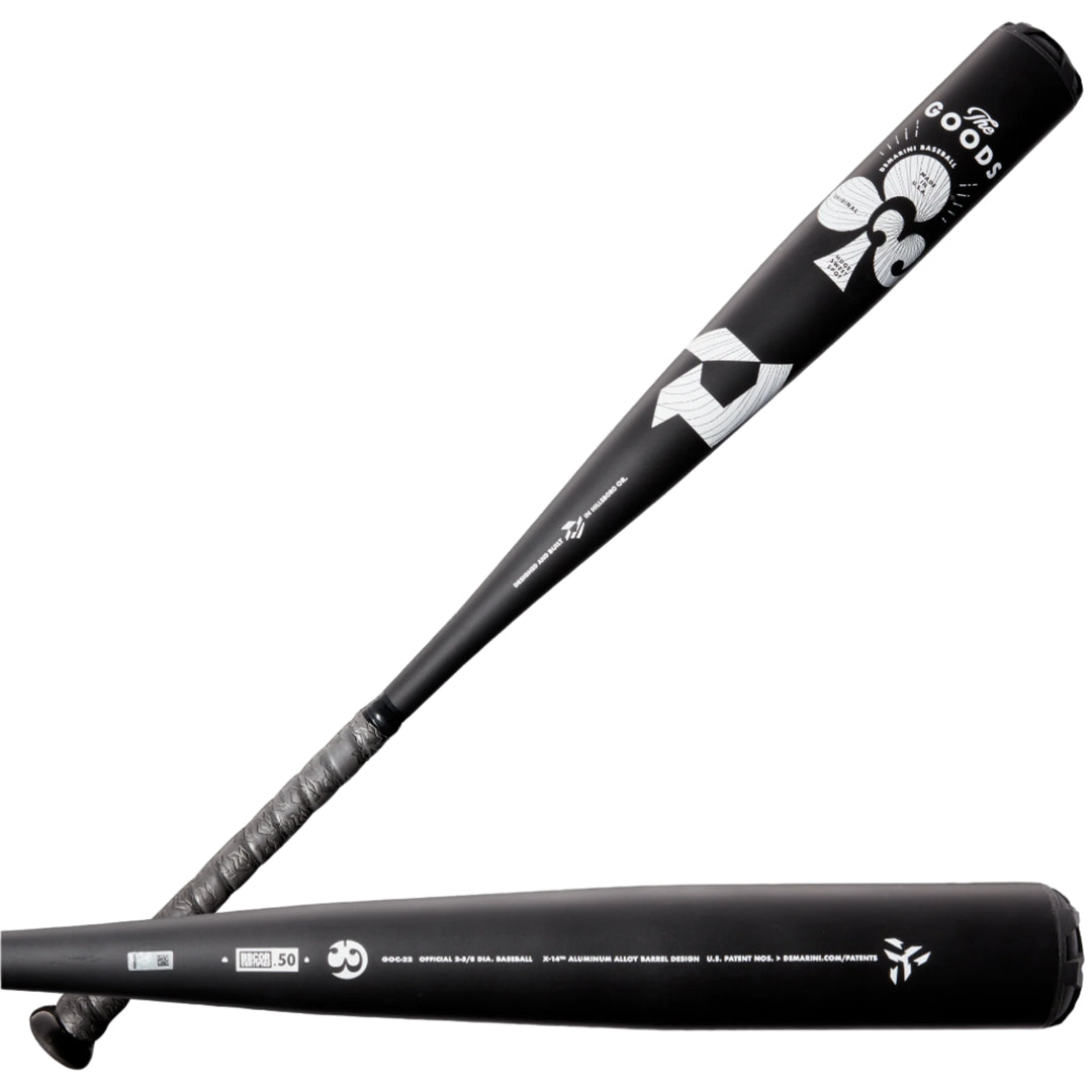 DeMarini 2022 THE GOODS (-3) BBCOR WTDXGOC BaseBall Bat