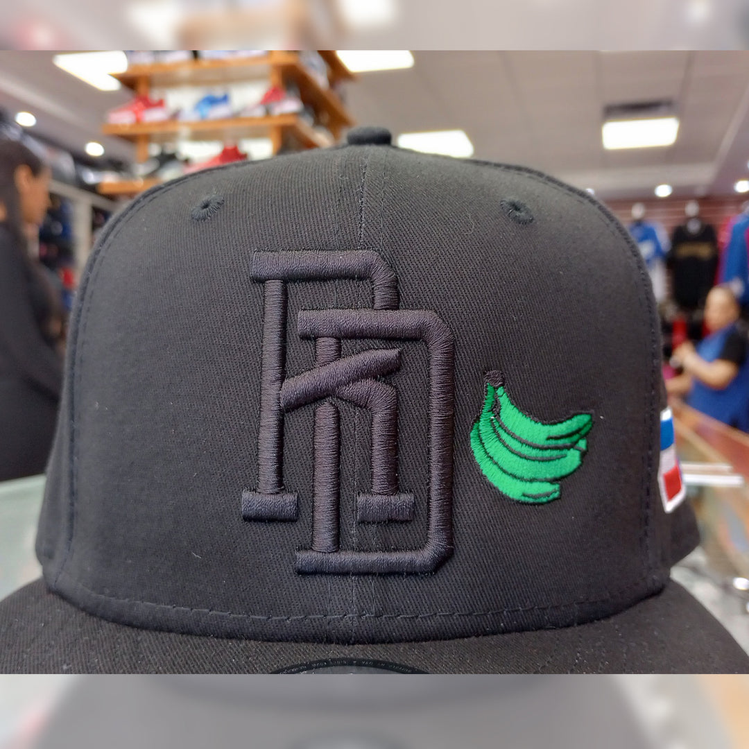 New Era SnapBack Black Cap - RD Platano Power