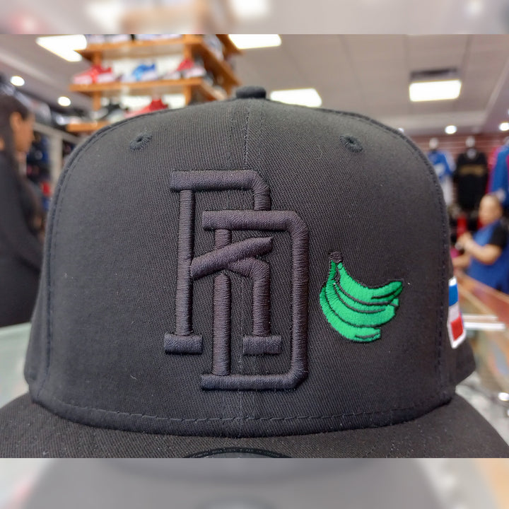 New Era SnapBack Black Cap - RD Platano Power