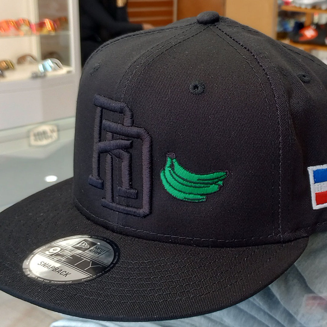 New Era SnapBack Black Cap - RD Platano Power