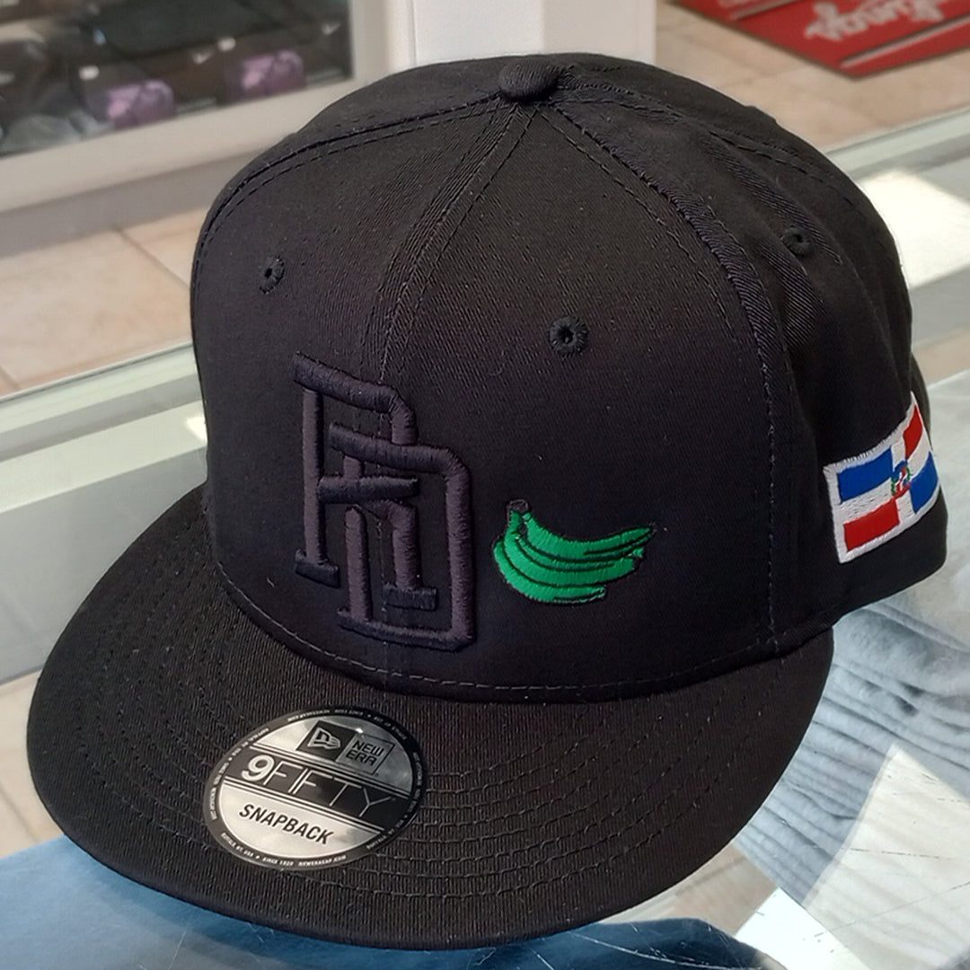 New Era SnapBack Black Cap - RD Platano Power