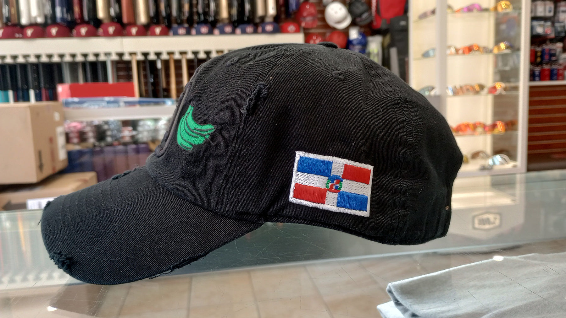Vintage Black Cap - RD Platano Power – Peligro Sports