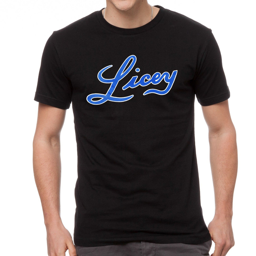 Dominican Baseball Team – Tigres del Licey Black Royal letters T-shirts