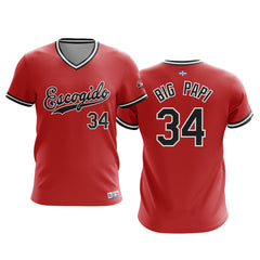 Dominican Hall of Fame - Leones del Escogido - Big Papi 34 - Red