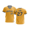 Dominican Hall of Fame Aguilas Cibaenas Jersey Gold - Lima 27 