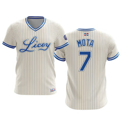 Dominican Hall of Fame Tigres del Licey Cream - Mota 7