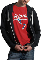 Dominican Phrase De lo mio Printed Red T-Shirt1