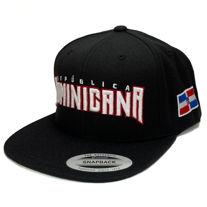 Dominican Republic SnapBack Black