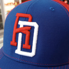 Dominican Republic SnapBack Mesh Royal Red Cap RD_Royal/Red4