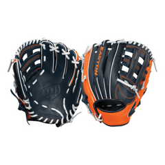 Easton Future Elite 11" Youth Baseball Glove - (FE1100)_Navy/Orange