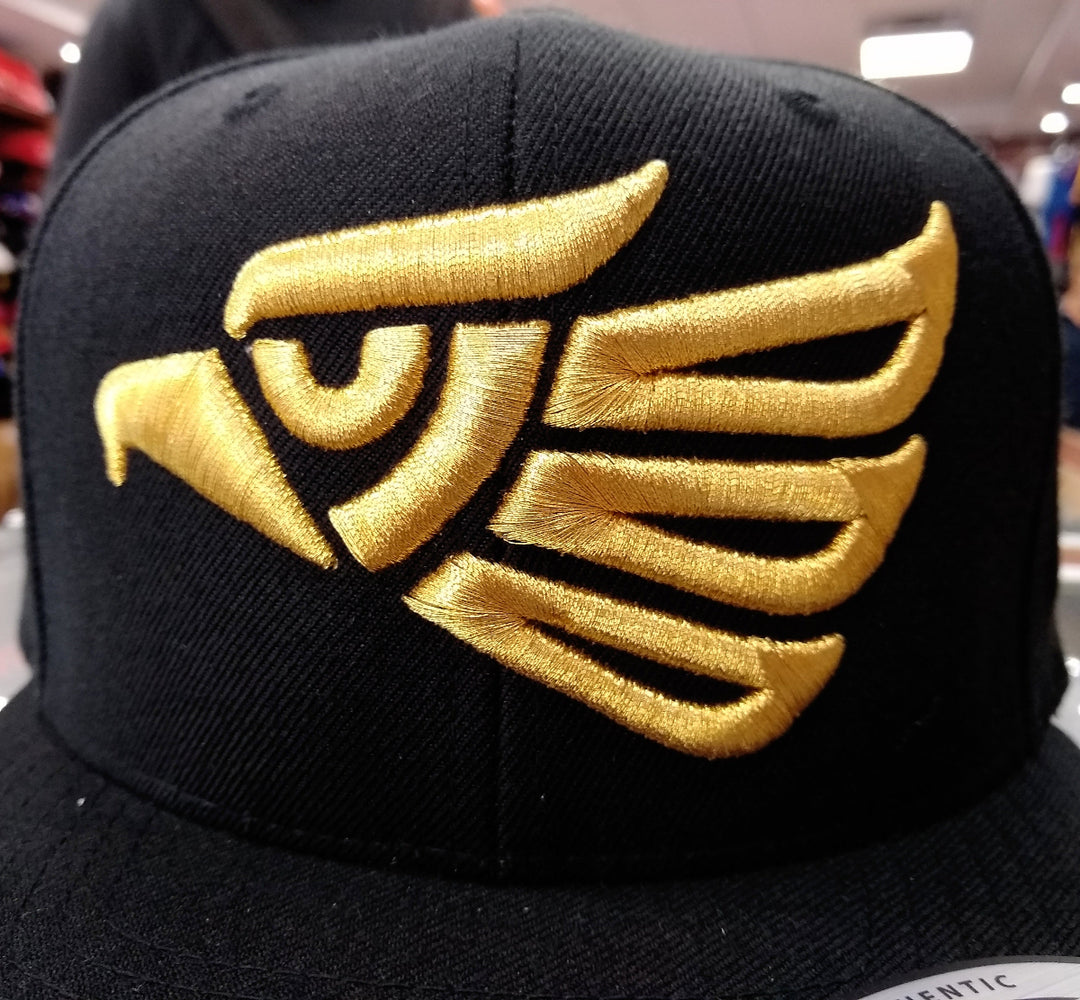 Embroidered Eagle and flag Mexico SLIM LOGO SnapBack hat3