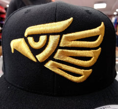 Embroidered Eagle and flag Mexico SLIM LOGO SnapBack hat3