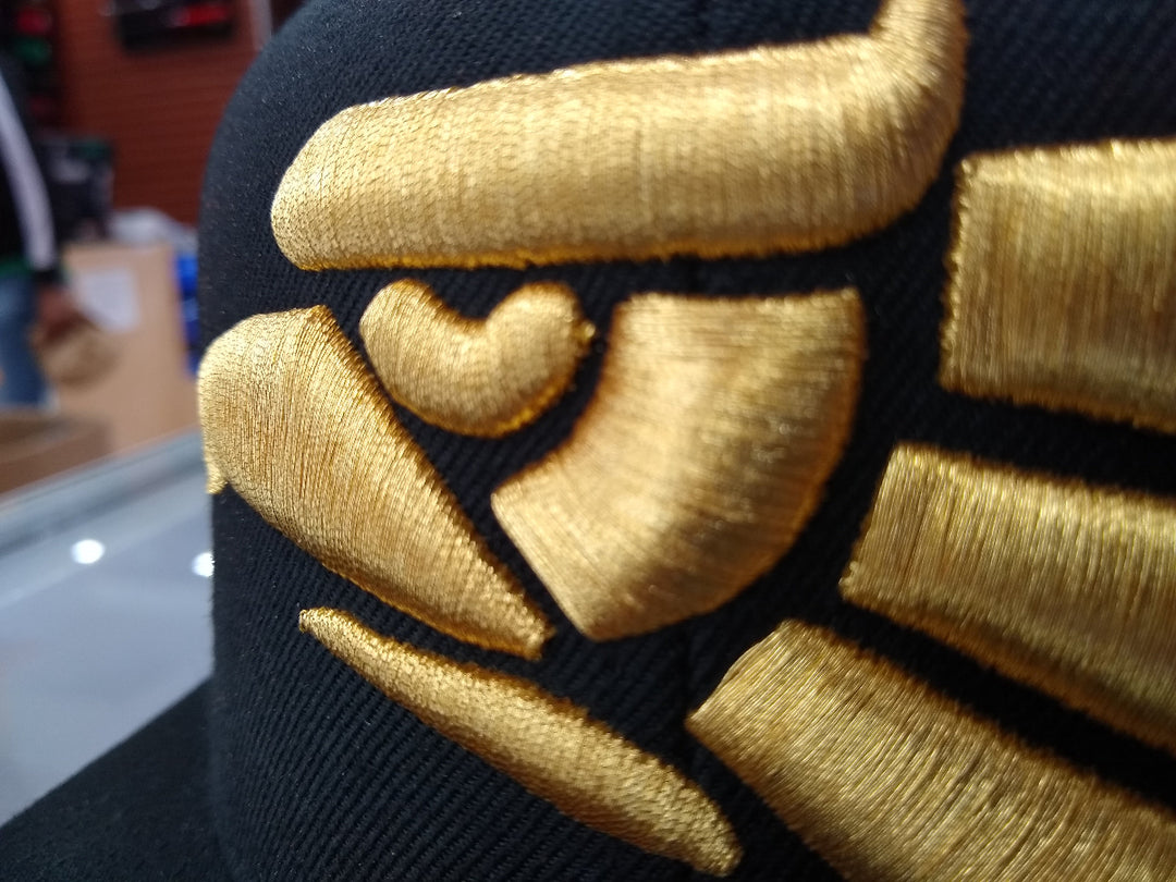 Embroidered Eagle and flag Mexico WIDE logo SnapBack hat8