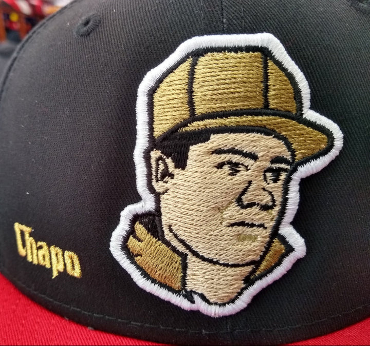 Embroidered El Chapo hats5