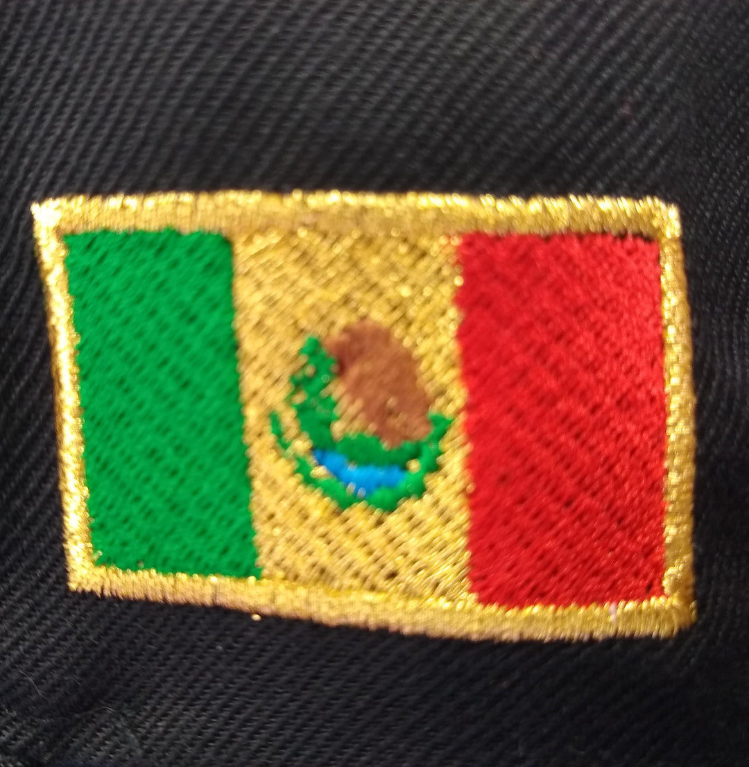 Embroidered SnapBack Mexican Bull Logo Hat2