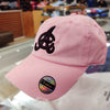 Aguilas Cibaeñas Embroidered Vintage Pink/Black logo Hat