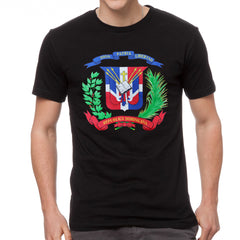 T-Shirts with Shield Dominican - Camiseta con Escudo Dominicano