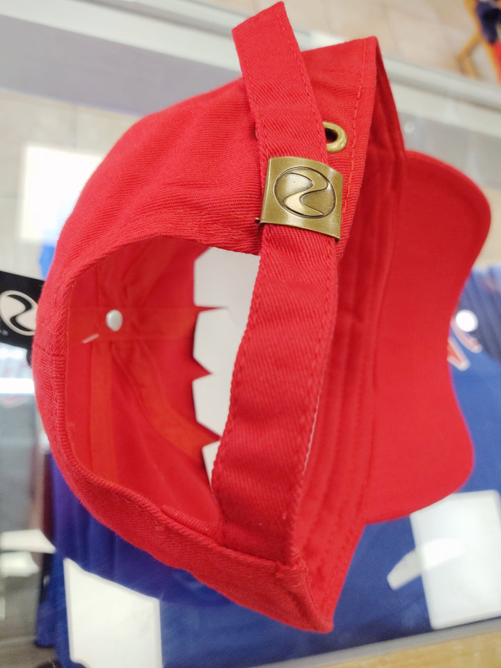 Escudo Republica Dominicana - Dominican Red / Full Color Shield Dad Hat2