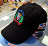 Escudo Republica Dominicana - Dominican Shield Black Full Color Dad Hat2