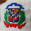 Escudo Republica Dominicana - Dominican Shield White / Full Color Dad Hat2