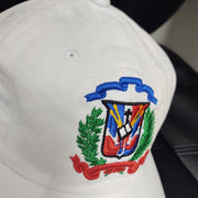 Escudo Republica Dominicana - Dominican Shield White / Full Color Dad Hat5