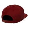 Escudo Republica Dominicana - Dominican Snapback Maroon - Metallic Gold Hat1
