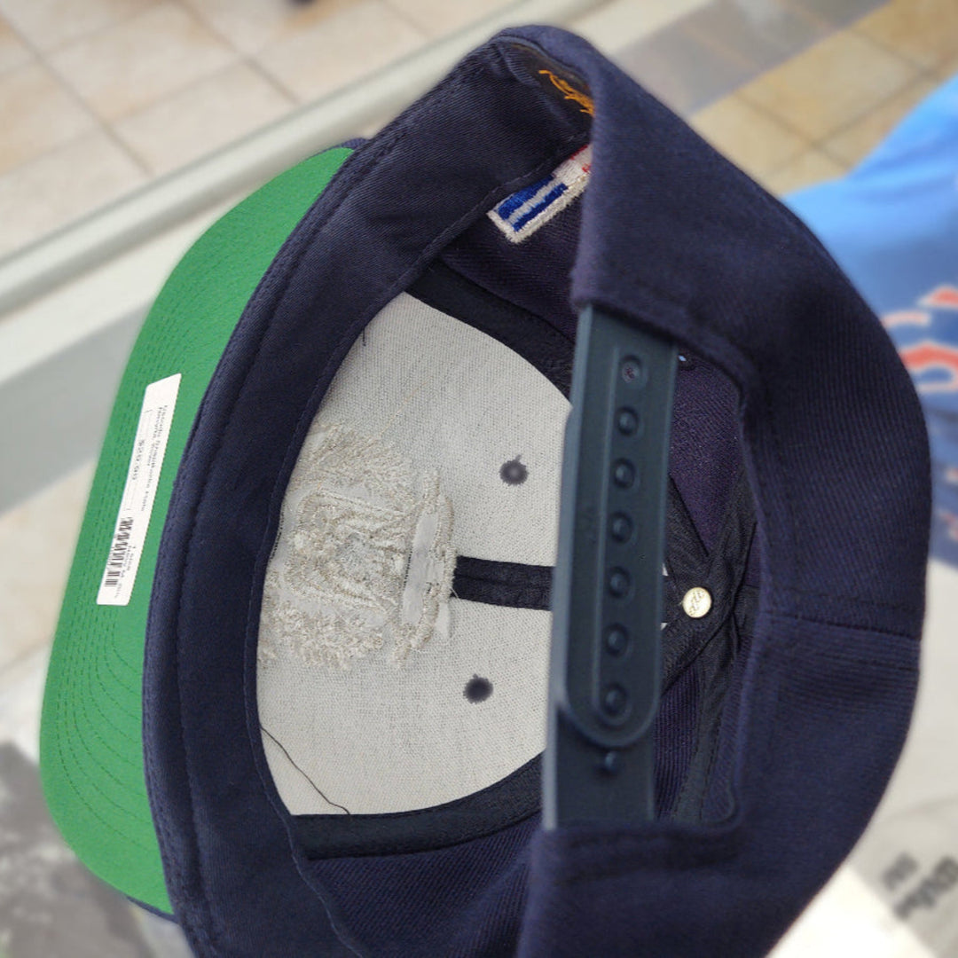 Escudo Republica Dominicana - Dominican Snapback Navy Blue - Metallic SilverHat1