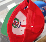 Escudo Republica Dominicana - Dominican Snapback Red - Full Color Hat1