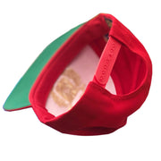 Escudo Republica Dominicana - Dominican Snapback Red - Metallic Silver Hat1