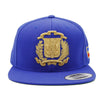 Escudo Republica Dominicana - Dominican Snapback Royal - Metallic Gold Hat2