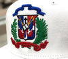 Escudo Republica Dominicana - Dominican Snapback White - Full Color Hat2