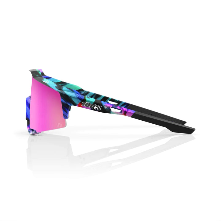 100% SPEEDCRAFT® Peter Sagan LE Soft Tact Tie Dye Purple Multilayer Mirror Lens 60007-00020