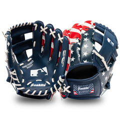FRANKLIN MLB RTP USA T-BALL FIELDING GLOVE YOUTH 22900-9.5"_2
