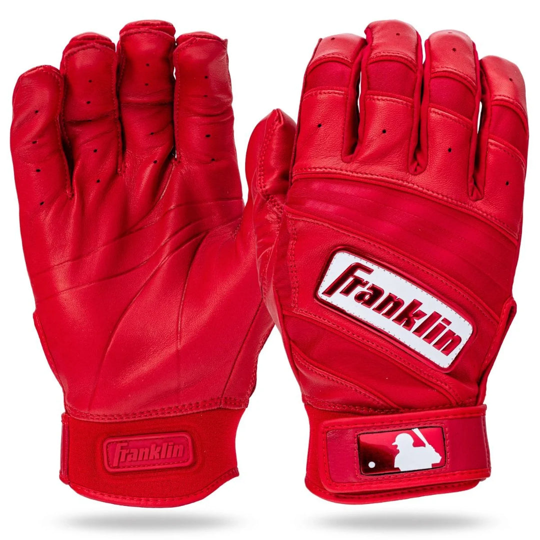 Gants De Frappeur De Baseball Franklin Sports MLB CFX Pro Chrome Red Adu~p114557646 Gants De Frappeur De Baseball Franklin Sports MLB CFX Pro Chrome Red Adu~p114557646