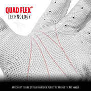 Franklin Pro Classic Gold Series Batting Gloves3