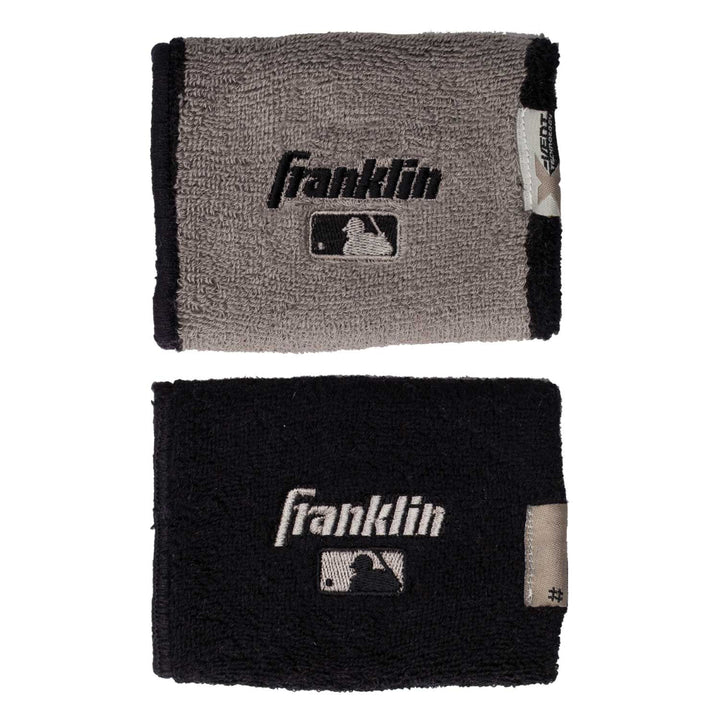 Franklin X-Vent Reversible Wristbands - 4 inches_Black1
